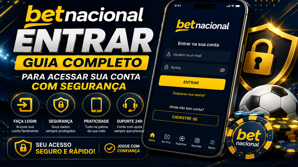 Betnacional Entrar Guia Completo para Acessar Sua Conta com Segurança