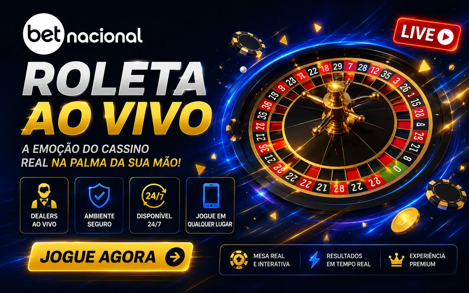 Betnacional Roleta Ao Vivo